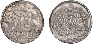ALVISE IV MOCENIGO, doge CXVIII (1763-1778) &ndash; Osella, anno III, 1765.