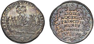 ALVISE IV MOCENIGO, doge CXVIII (1763-1778) &ndash; Osella, anno V, 1767.