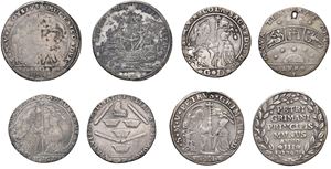 VARI DOGI (XVII - XVIII secolo) &ndash; Lotto di 4 oselle (1675, 1693, 1726 e 1743).