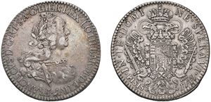 FRANCESCO II DI LORENA (1737 - 1765) - Francescone 1747, II tipo, Firenze.