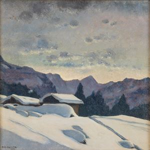 Tramonto in Val di Susa