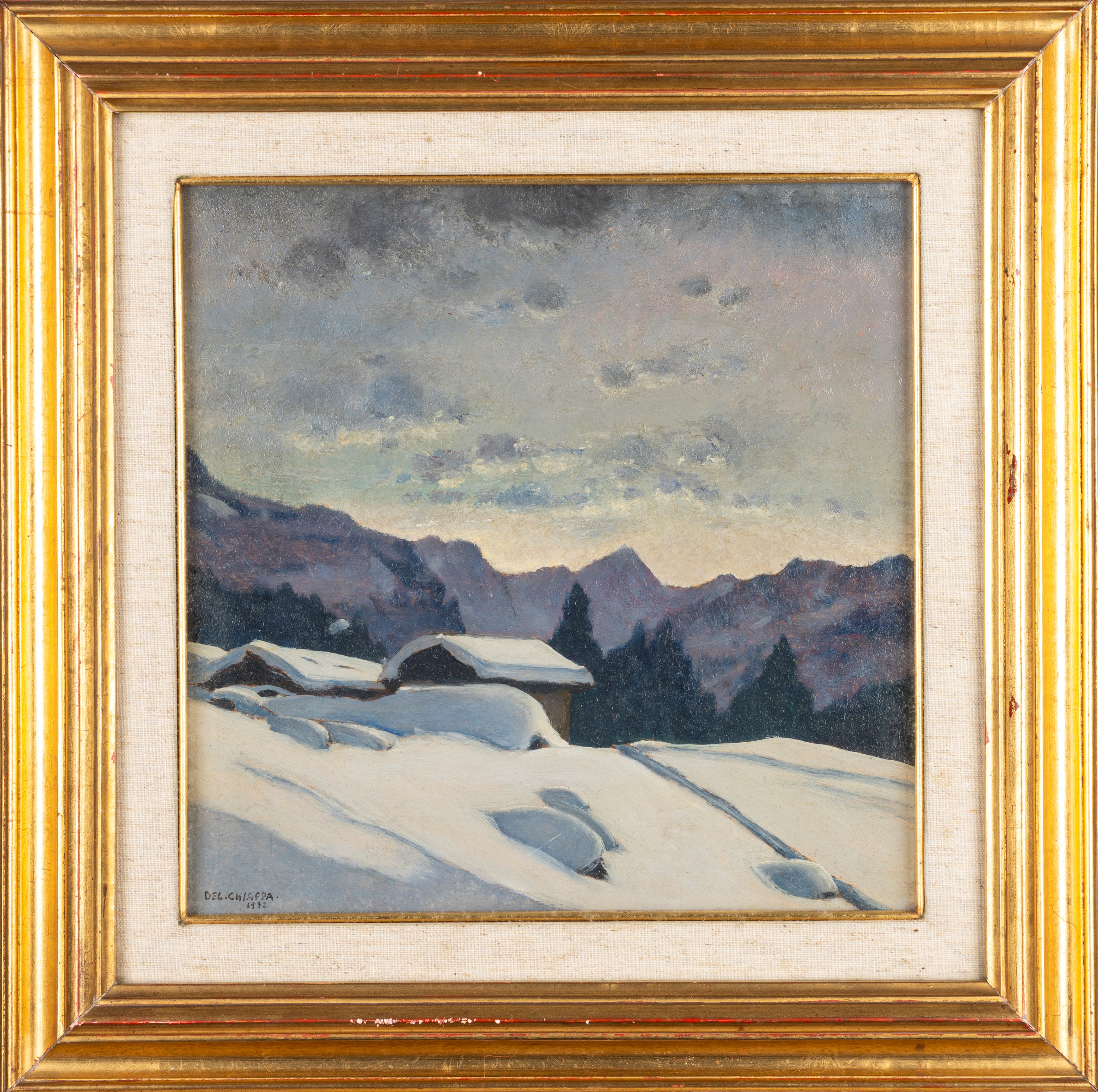 Tramonto in Val di Susa