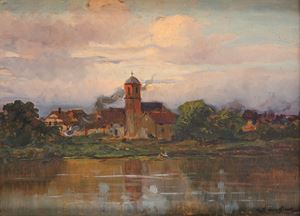 La chiesa lungo il fiume
