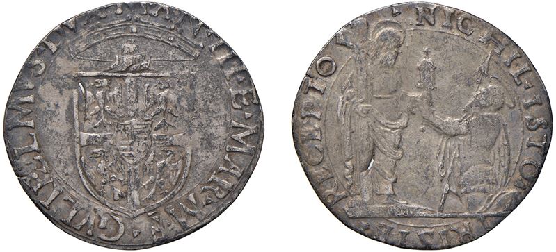 GUGLIELMO GONZAGA (1550 - 1587) - Lira Moceniga, s.d., Mantova.