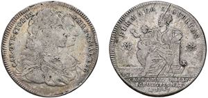 CHARLES OF BOURBON (1734 - 1759) &ndash; 120 grain plate 1747, II type, Naples.