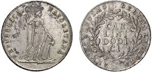 (1799) - 12 Carlini, anno VII, Napoli.