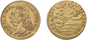 RANUCCIO II FARNESE (1646 - 1694) - Double 1690, Parma.