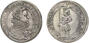 ODOARDO FARNESE (1622 - 1646) &ndash; Scudo 1629, Piacenza.