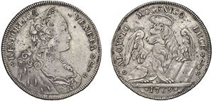 ALVISE IV MOCENIGO, Doge CXVIII (1763 - 1778) &ndash; Thaler for the Levant, 1769, Venice.