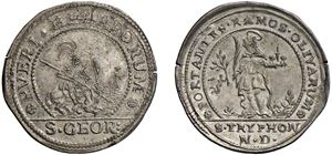 PAOLO RENIER,  doge CXIX (1778 - 1789) &ndash; 15 soldi, s.d., scuola Dalmata di Venezia.