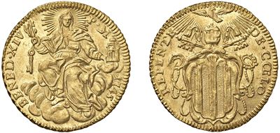 Zecchino 1745 in oro