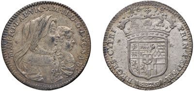 VITTORIO AMEDEO II, Lira 1678 in argento - Torino