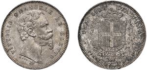 VITTORIO EMANUELE II (1859 - 1861) &ndash; Lira 1860, Firenze.