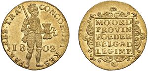 BATAVIAN REPUBLIC (1796-1806) &ndash; Duchy 1802, Utrecht.