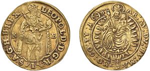 LEOPOLD II (1657 - 1705) &ndash; Duchy 1698, Kremnitz.