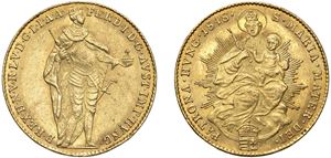 FERDINAND I OF HABSBURG LORRAINE (1835 - 1848) &ndash; Ducat 1848, Kremnitz.