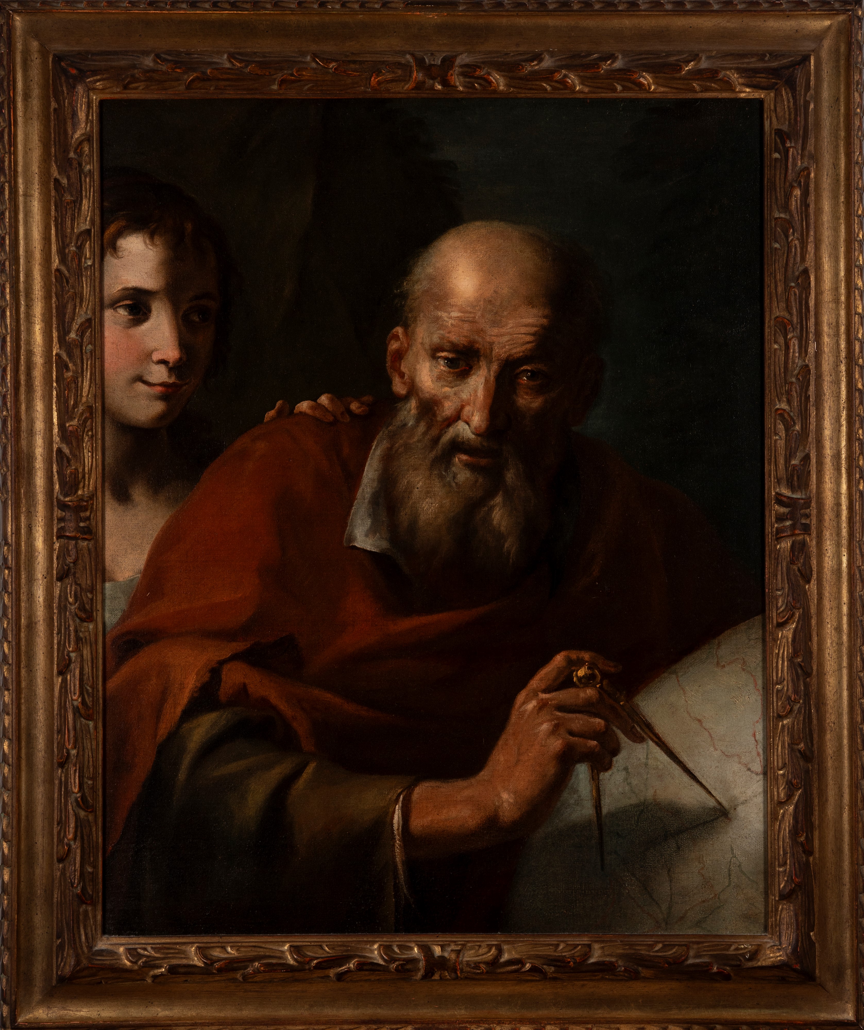 Scuola Dell'italia Settentrionale, Secolo XVIII - Anonimo, Eraclito, olio su tela