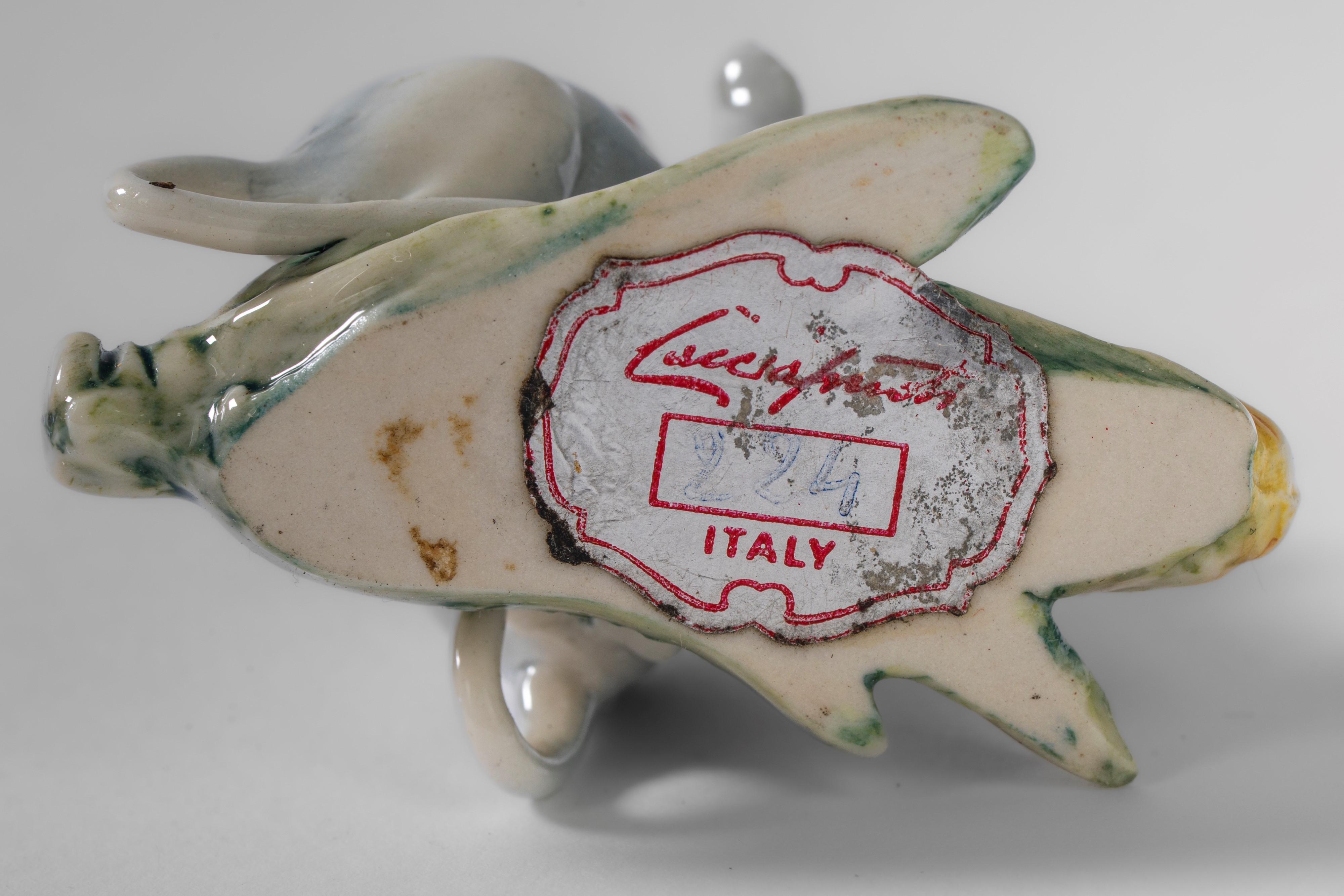Guido Cacciapuoti - Una volpe, due topolini e un fagiano con oca marcata V.B.