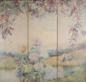 Paesaggio e fiori