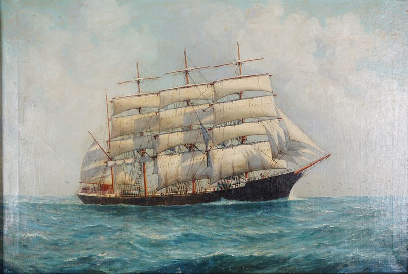 Veliero in navigazione