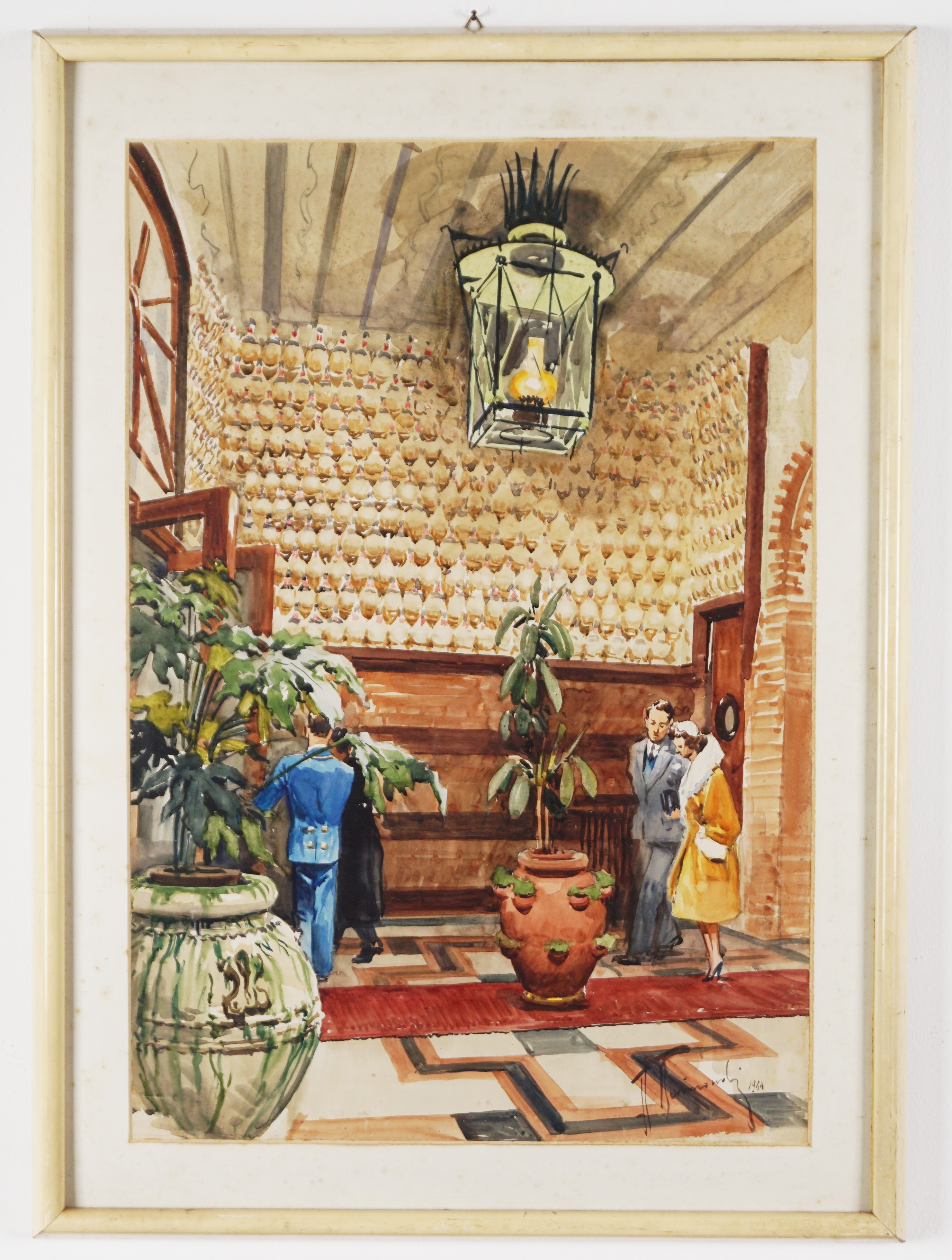 L'ingresso del ristorante