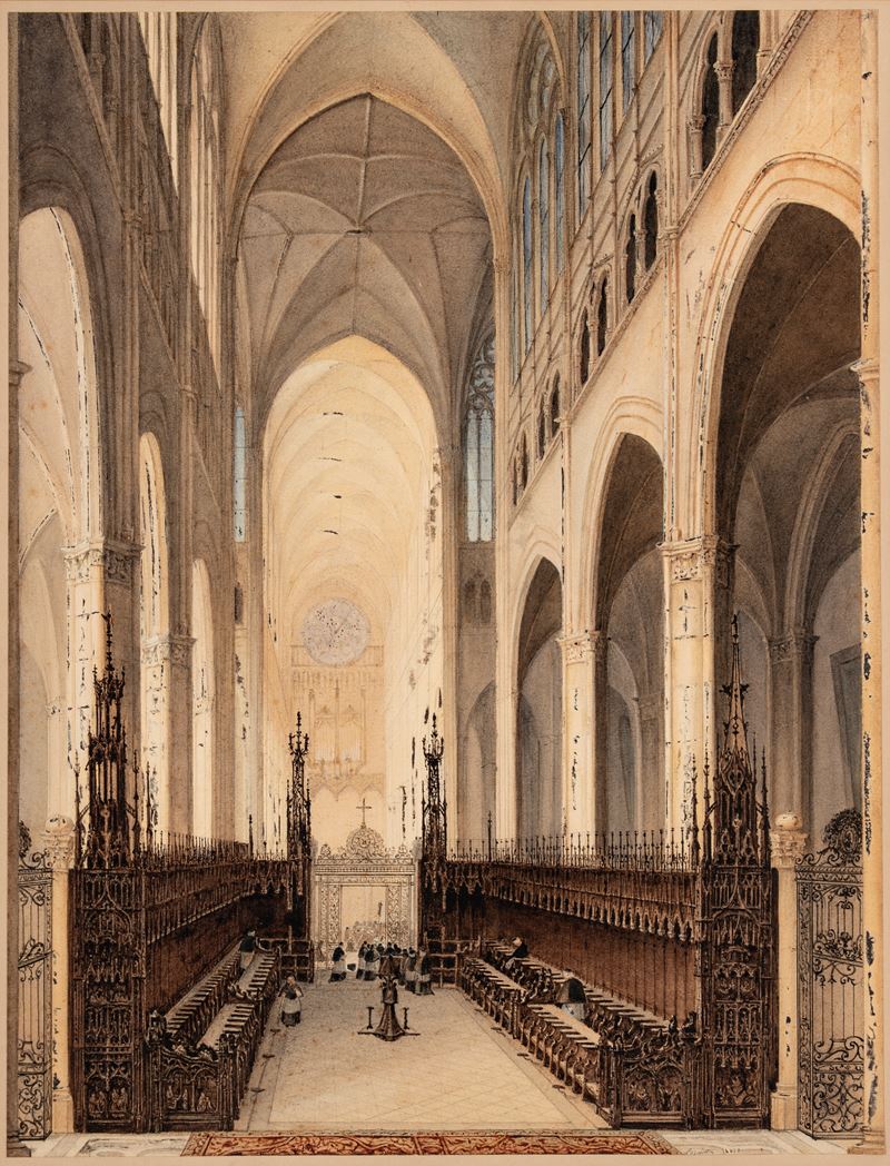 Interno di cattedrale