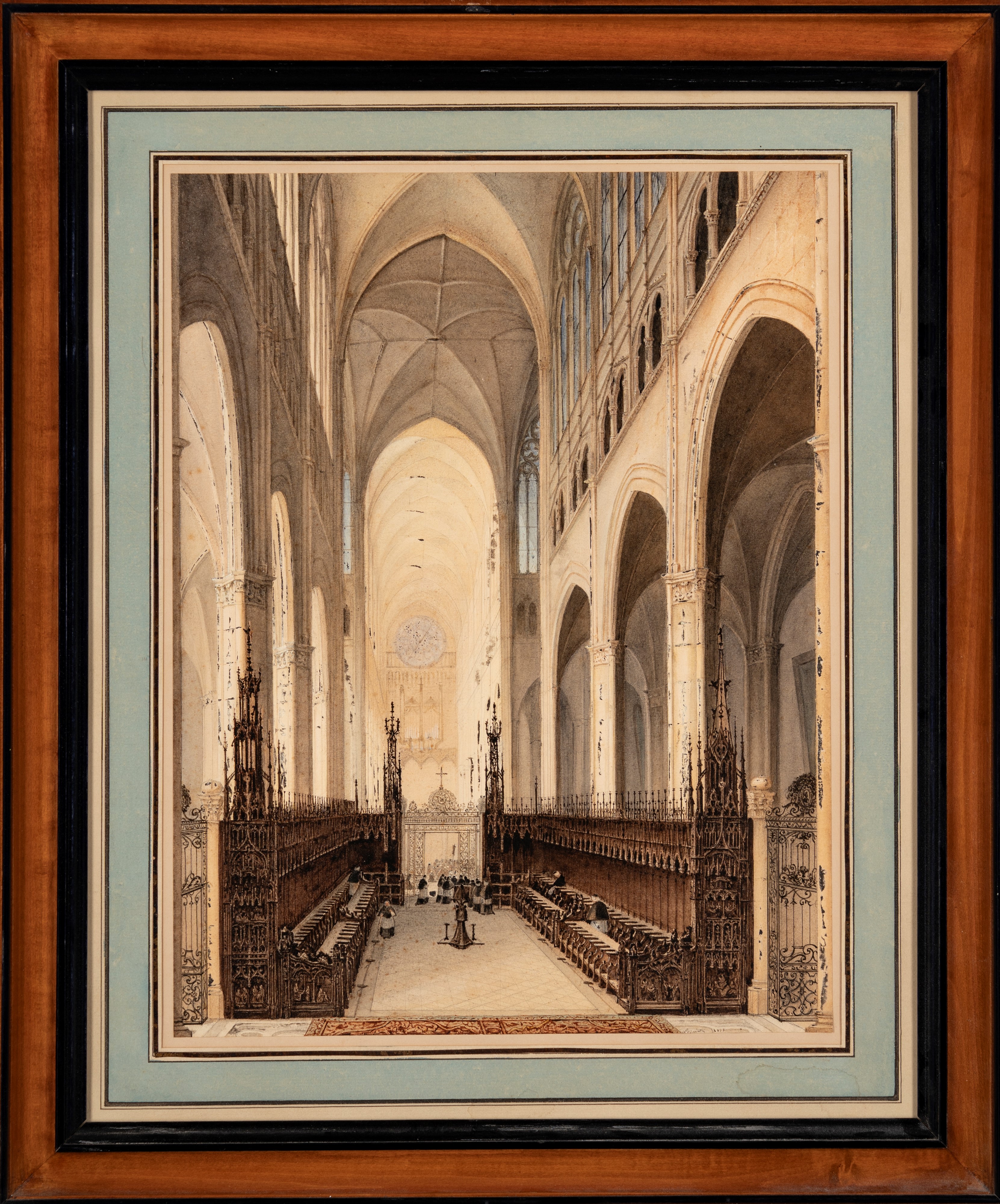 Interno di cattedrale