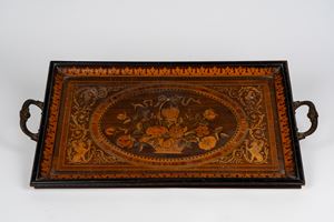 Vassoio da servizio rettangolare 