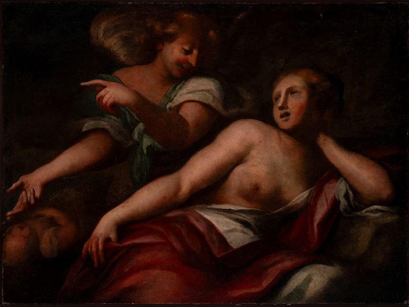 Agar e l’angelo nel deserto