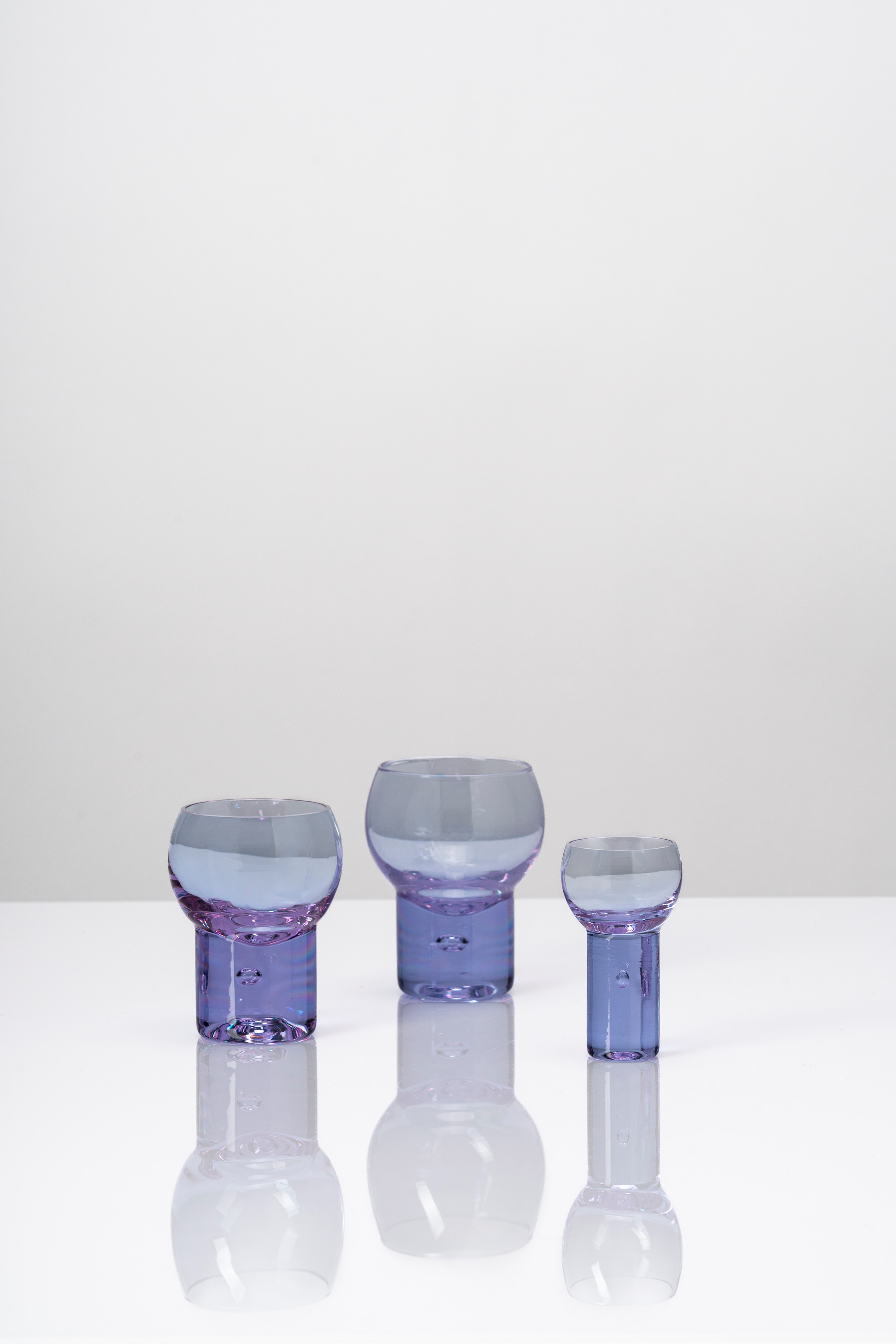 Servizio di bicchieri modello 'Chameleon'