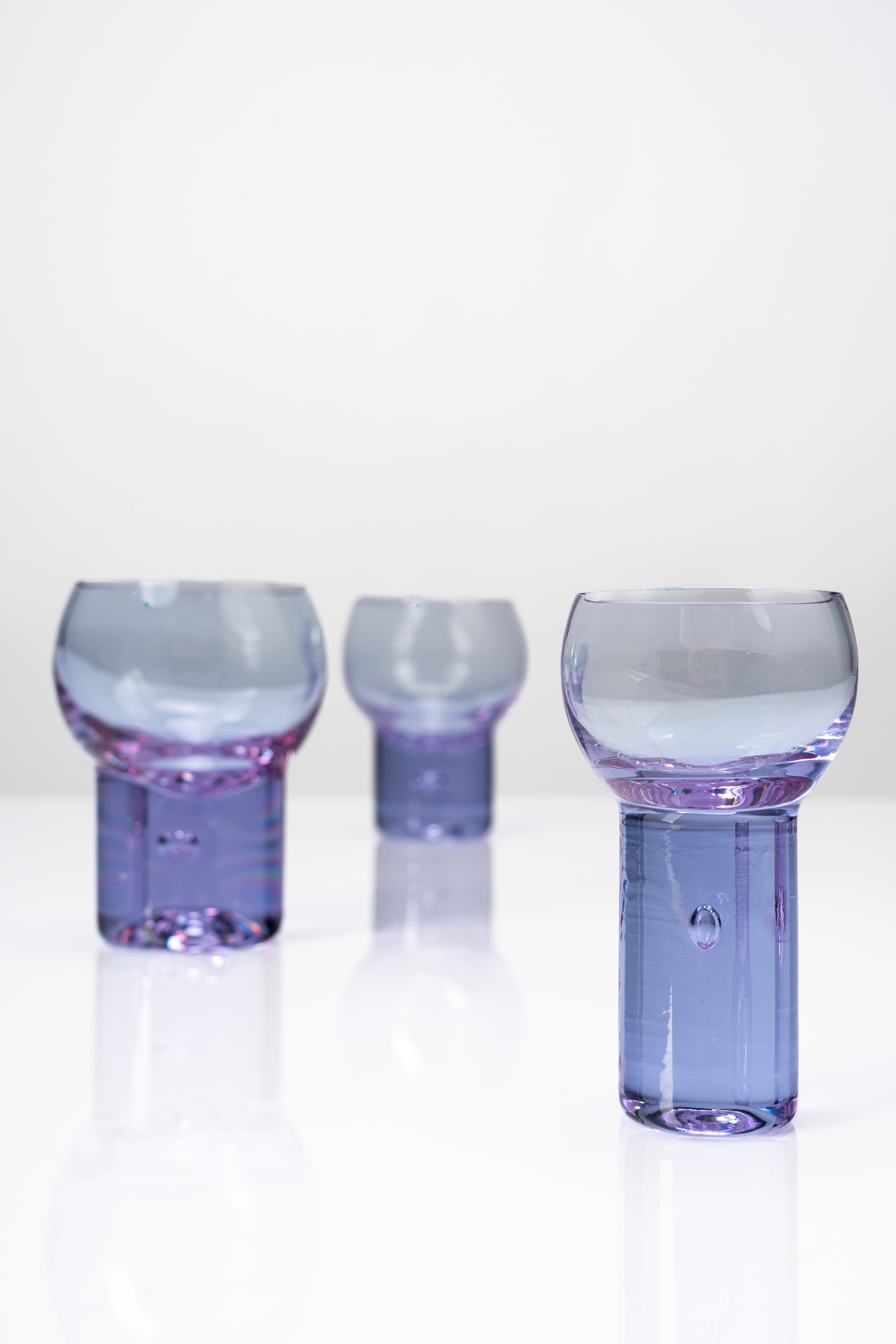 Servizio di bicchieri modello 'Chameleon'