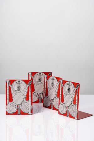 Set di quattro fermalibri 'Strumenti musicali'