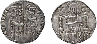 Marino Zorzi, Grosso dogale (1311 - 1312), argento, 2,00 gr., diametro 19,80 mm, Venezia