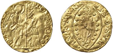 Alvise II Mocenigo, ½ zecchino (1700–1709), Venezia — oro