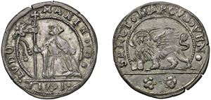 LUDOVICO MANIN, Doge CXX (1789 - 1797) &ndash; 15 soldi 1791, Venice.