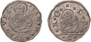 ANONYMOUS COINAGE (Law of 20 April 1619) - Bezzo da 6 bagattini, sd, Venice.