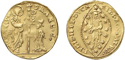 Francesco II d'Austria, Zecchino in oro, Venezia, 1798