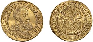 PRINCIPALITY OF TRANSYLVANIA - GABRIEL BETHLEN (1613-1629) - Ducat, 1626. Nagyb&aacute;nya. 