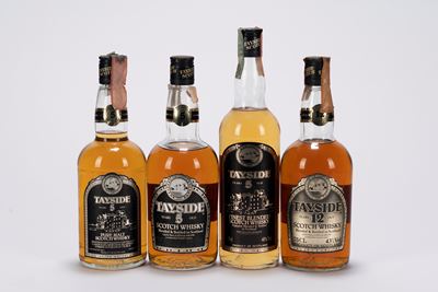 Selezione Tayside, Set di 4 Bottiglie di Whisky