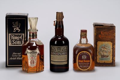 Selezione di Whisky: King of Scots, Kings of Ransom, King Edward I