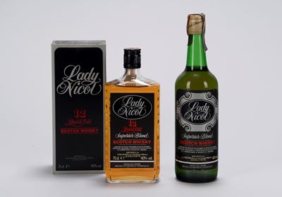 Lady Nicol, Selezione di Scotch Whisky (2 bottiglie)