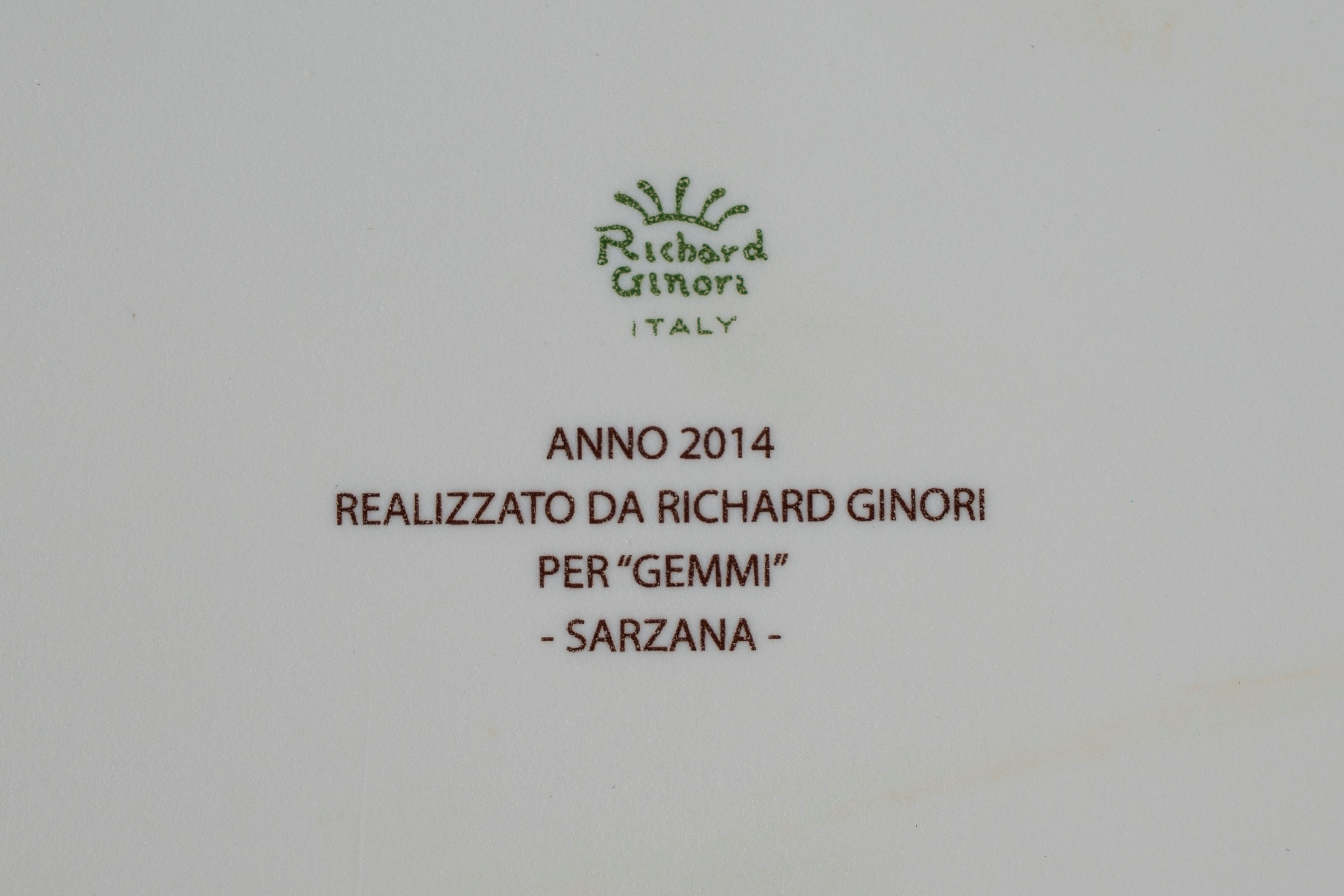 Due Vassoi in Porcellana Bianca, Richard Ginori per "gemmi", Sarzana, 2014