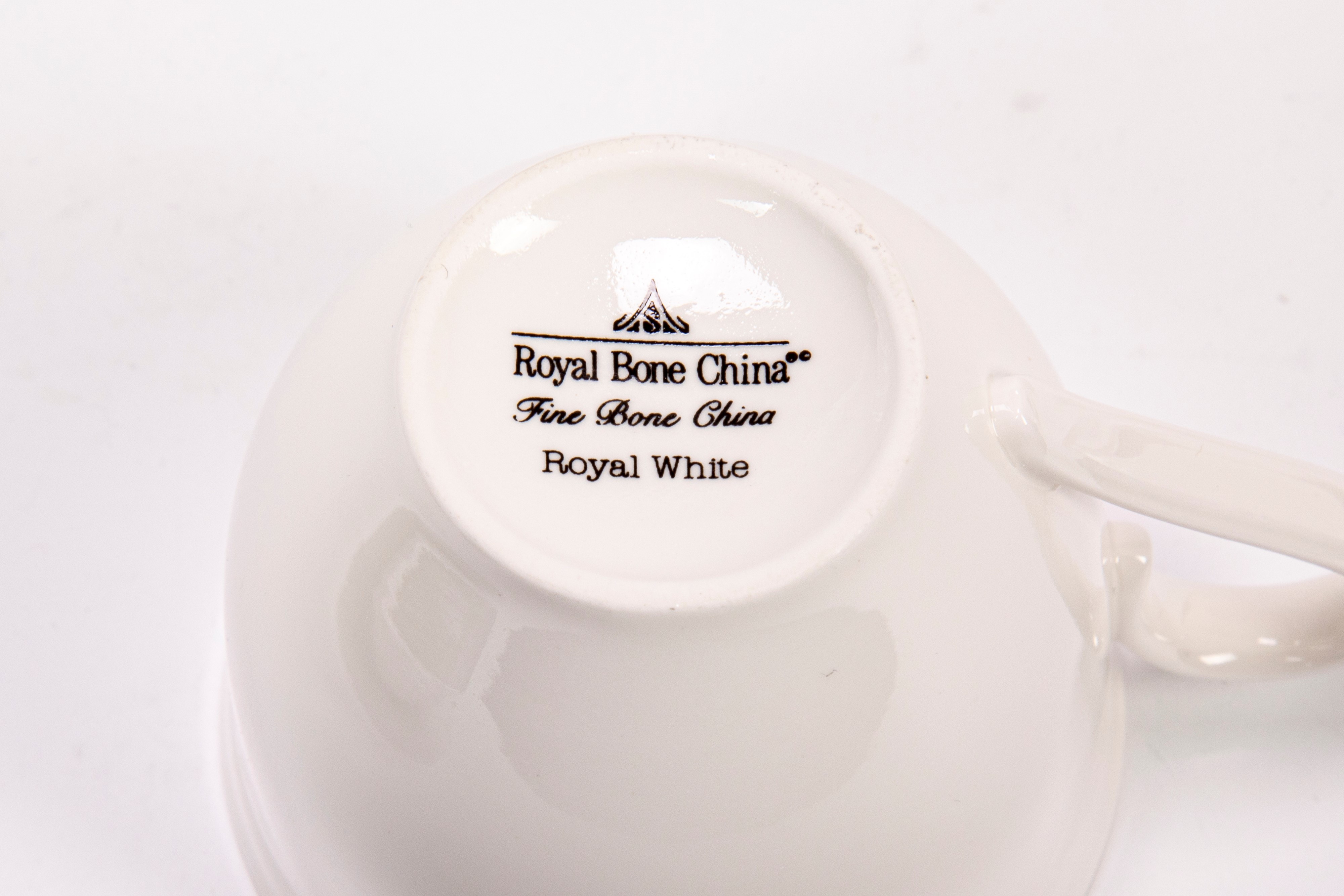 Servizio in Porcellana Royal White, Royal Bone China