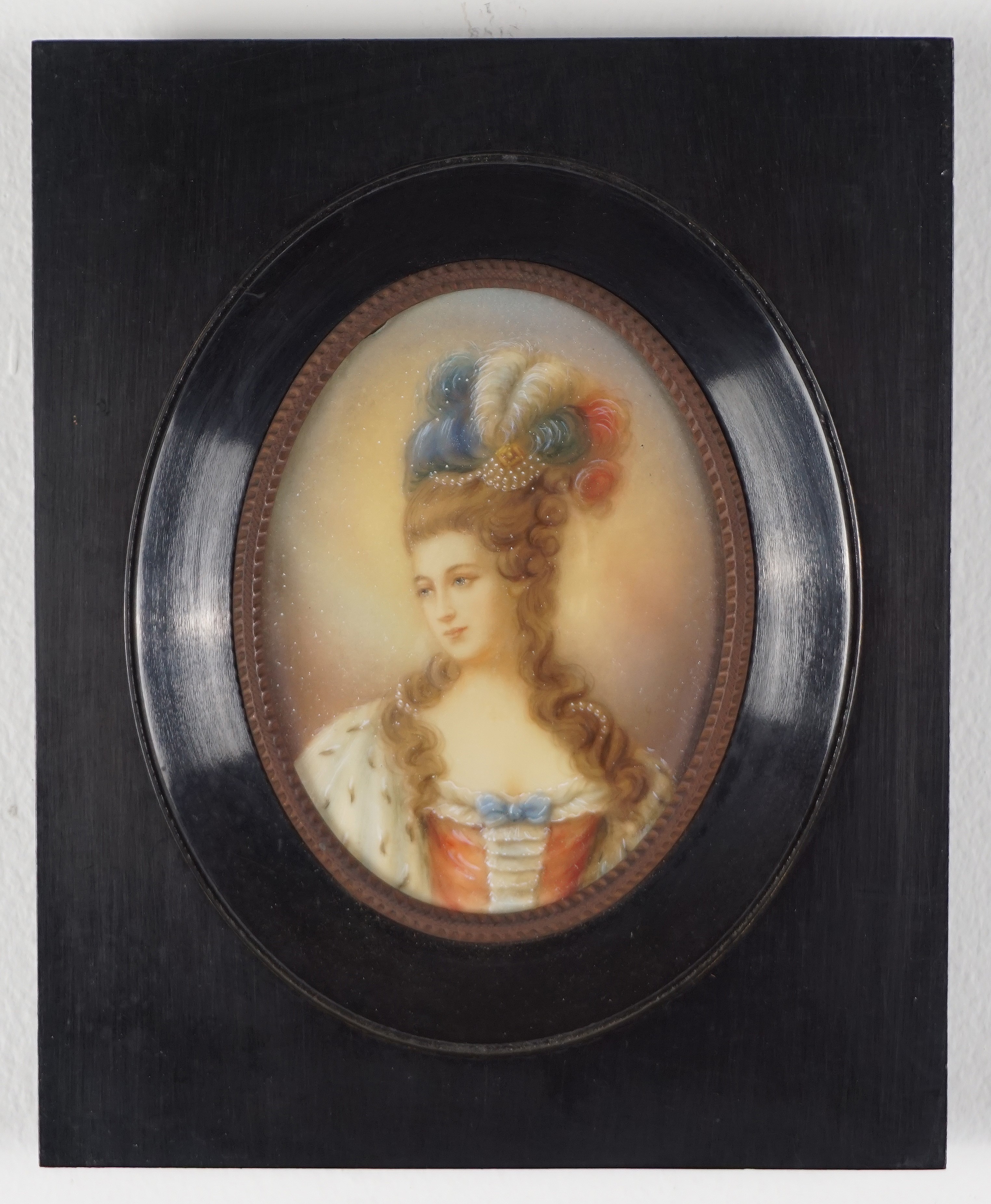 Coppia di ritratti di dame