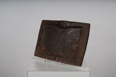 Vassoio da cerimonia in legno, forma rettangolare