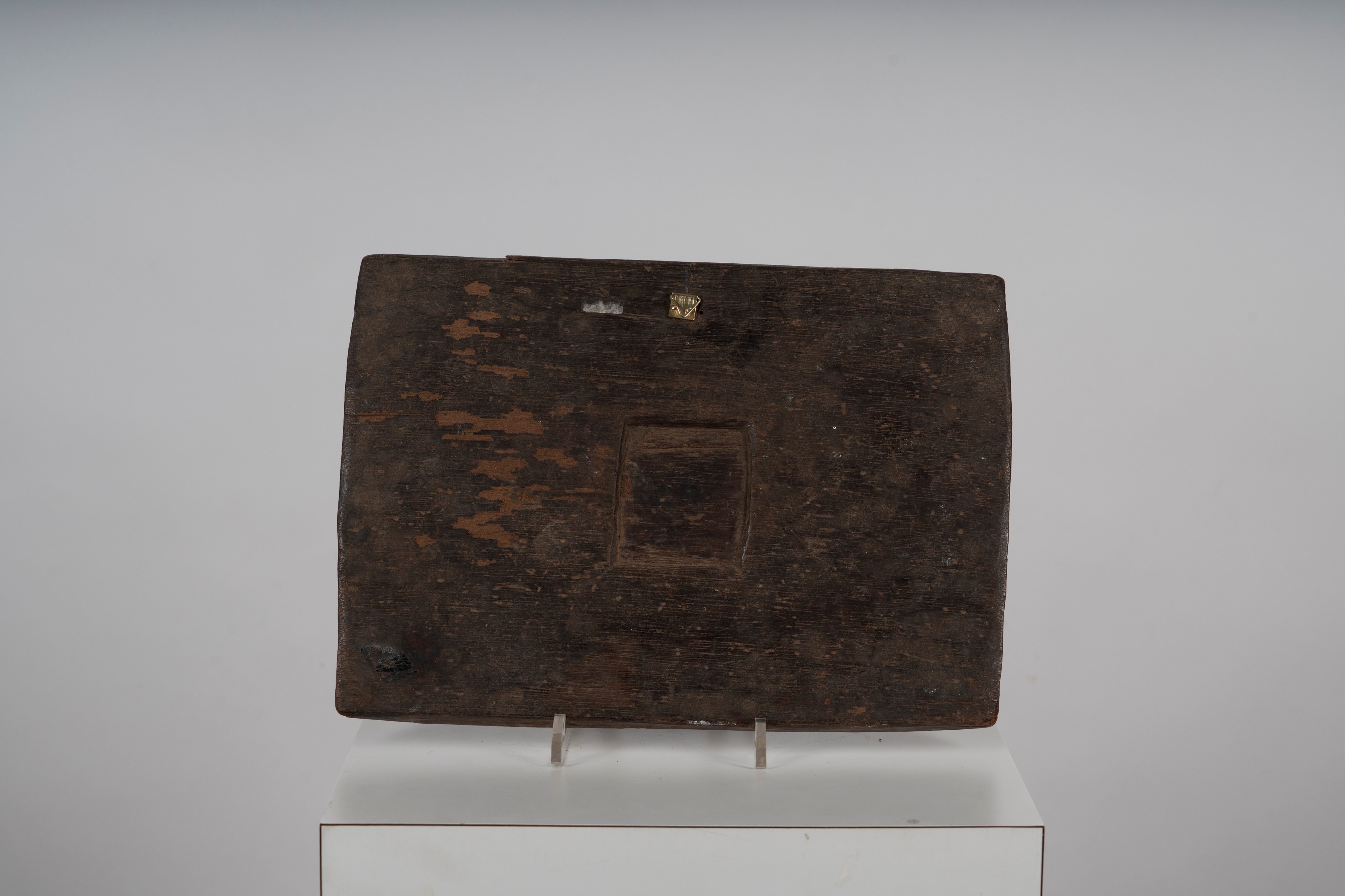 Yoruba, Nigeria - Vassoio da cerimonia in legno, forma rettangolare
