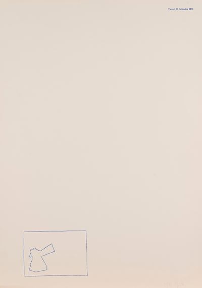 Territori occupati (serigrafia a colori, 19/99) 1971
