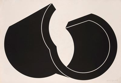 Composizione, acquaforte 120/120 (1971)