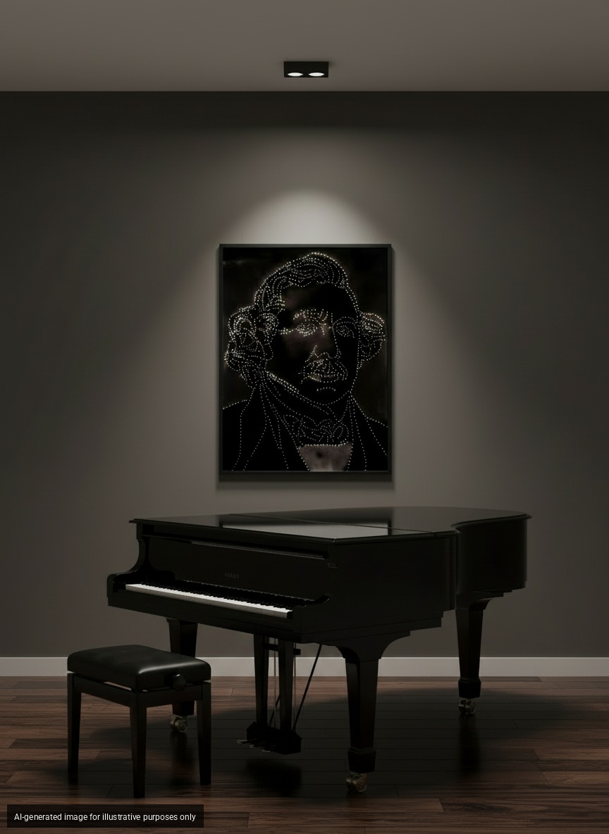 Mario Cresci - Daguerre Light, stampa a getto d'inchiostro montata su alluminio, 2009