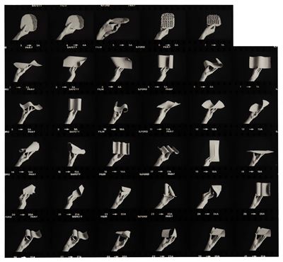 Dalla serie 'Misurazioni (Ostensioni)', Stampa a getto d'inchiostro, 2002